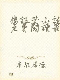 杨钰莹小说全文免费阅读最新章节