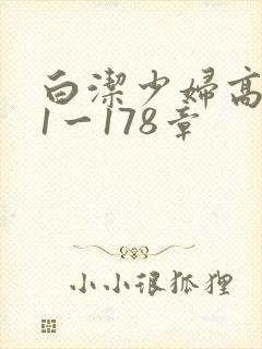 白洁少妇高义第1一178章
