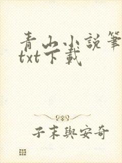 青山小说笔趣阁txt下载