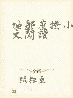 他那么撩小说全文阅读封面
