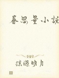 眷思量小说