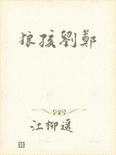 狼孩刘郑封面