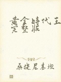 黄金时代王小波完整版