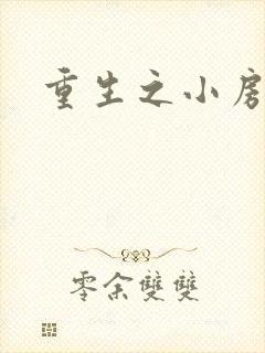 重生之小房东