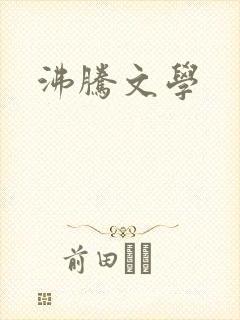 沸腾文学封面