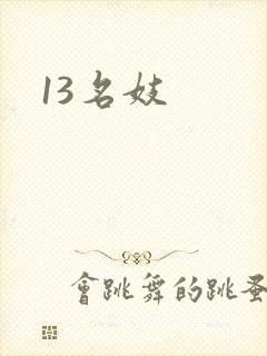 13名妓封面