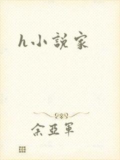 h小说家封面