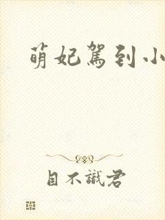 萌妃驾到小说