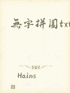 无字拼图txt