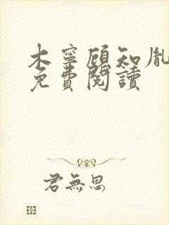 木宁顾知胤小说免费阅读