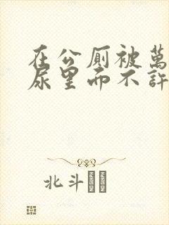 在公厕被万人c尿里面不许漏封面