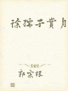 徐孺子赏月封面