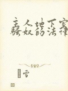 主人地下室惩罚骚奴的法律后果