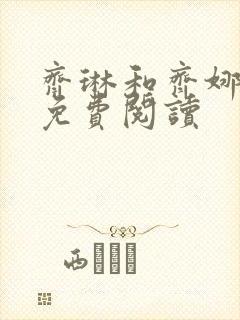 齐琳和齐娜全文免费阅读封面