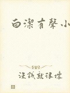 白洁有声小说封面