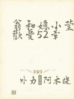 翁和媳小莹浴室欢爱52章封面
