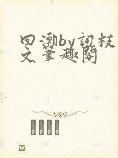 回潮by词枝全文笔趣阁封面