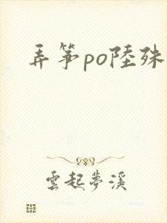 弄筝po陆殊词