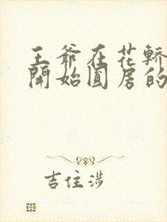 王爷在花轿里就开始圆房的小说封面