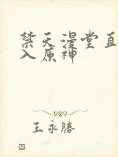 禁天漫堂直接进入原神