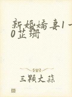 新婚娇妻1一40芷珊