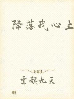 降落我心上