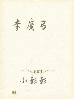 李广弓封面