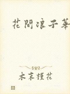 花间浪子华云龙