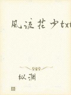 风流花少txt