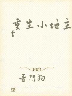 重生小地主txt封面