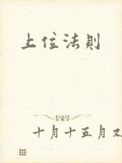 上位法则
