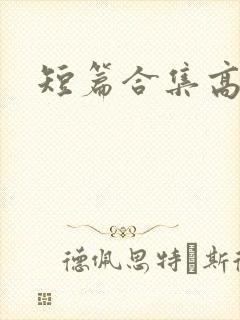 短篇合集高h封面