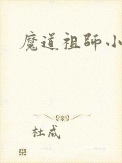 魔道祖师小说