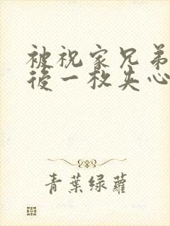 被祝家兄弟共享后一枚夹心饼小说