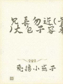兄长勿近(骨科)大包子容华封面