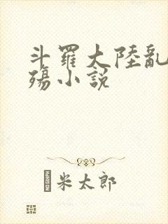 斗罗大陆乱世浮殇小说封面