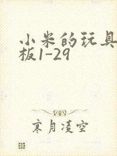 小米的玩具店老板1-29封面