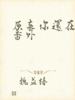 原来你还在这里番外