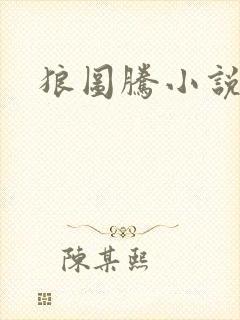 狼图腾小说