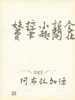 妹控小说全文免费笔趣阁在线阅读