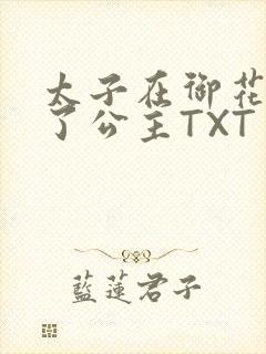 太子在御花园要了公主TXT