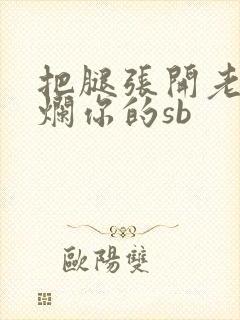 把腿张开老子臊烂你的sb封面