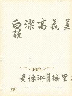 白洁高义美红小说