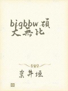 bigbbw硕大无比封面