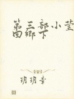 第三部小莹乱翁回乡下