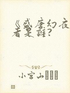 《盛唐幻夜》作者是谁?