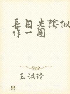 长日光阴似箭乱作一团封面