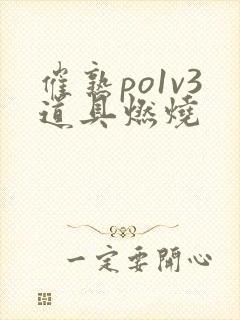催熟po1v3道具燃烧