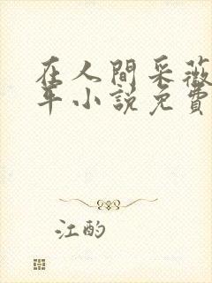 在人间采薇陆三平小说免费阅读