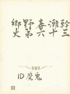 乡野春潮干柴烈火第六十三章